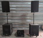 ✅AA craaft dap PA systeem compleet  tot 100-150 personen, Audio, Tv en Foto, Luidsprekers, Gebruikt, Info@verbuntaudio.nl, Overige typen