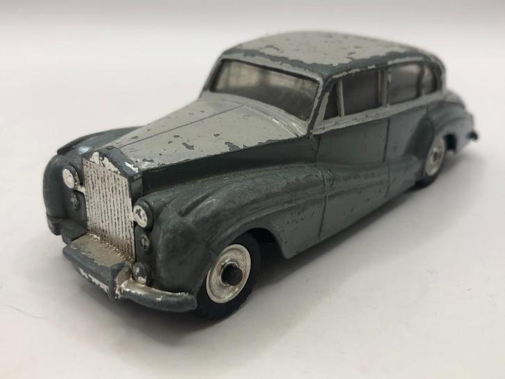 Dinky Toys 150 Rolls-Royce Silver Wraith grijs -GOED- M33, Hobby en Vrije tijd, Modelauto's | 1:43, Gebruikt, Auto, Dinky Toys