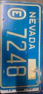 Nevada Kentekenplaat, Verzamelen, Ophalen of Verzenden, Gebruikt, Auto's