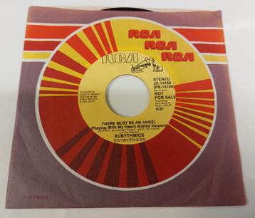 Eurythmics PROMO VINYL SINGLE There must be an angel USA beschikbaar voor biedingen