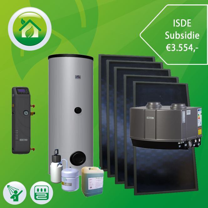 Hewalex Zonneboiler met warmtepomp € 3554 subsidie!, Doe-het-zelf en Verbouw, Geisers en Boilers, Nieuw, Boiler, 100 liter of meer