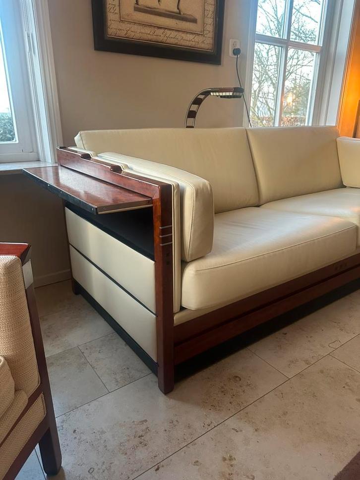 Schuitema decoforma “Baldwin” bank NIEUW, Huis en Inrichting, Banken | Complete zithoeken, Nieuw, Leer, Ophalen