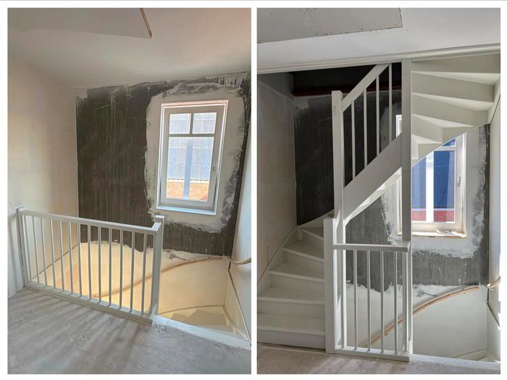 Vaste trap naar zolder/vliering, Doe-het-zelf en Verbouw, Ladders en Trappen, Ophalen