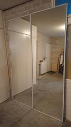 2x Schuifdeur spiegels, walk-in closet, passpiegels,fitness, Huis en Inrichting, Kasten | Kledingkasten, Ophalen, 25 tot 50 cm