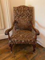 Tk Antieke stoel kasteelstoel troonstoel vintage stoel, Antiek en Kunst, Antiek | Meubels | Stoelen en Banken, Ophalen of Verzenden