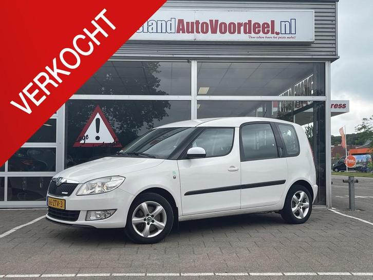 Skoda Roomster 1.2 TDI Greenline /Airco/Cruise/Trekhaak/Dist, Auto's, Skoda, Bedrijf, Roomster, ABS, Airbags, Airconditioning