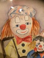 Aquarel 'vrolijke clowns', Ophalen of Verzenden