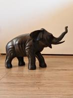Gave zware bronzen olifant, Antiek en Kunst, Antiek | Koper en Brons, Ophalen of Verzenden
