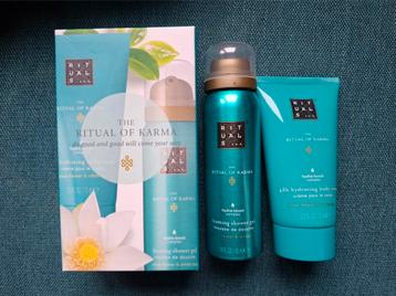 Nieuw! Rituals Karma kadosetje bodycreme & doucheschuim mini beschikbaar voor biedingen