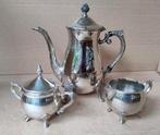 Antiek Engels zwaar verzilverde Leonard thee set, Antiek en Kunst, Antiek | Goud en Zilver, Ophalen of Verzenden, Zilver