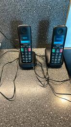Gigaset E290 Duo met grote toetsen, Telecommunicatie, Vaste telefoons | Handsets en Draadloos, Ophalen of Verzenden, 2 handsets
