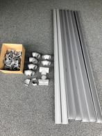 Dakgoot, complete set pvc regengoot, Doe-het-zelf en Verbouw, Buizen en Afvoer, Ophalen, Pvc, 6 meter of meer, 60 tot 80 mm
