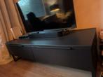 Tv dressoir Malaga antraciet/grijs, Kunststof, 100 tot 150 cm, Ophalen of Verzenden, Zo goed als nieuw