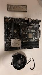 Asus Prime X370-Pro + Ryzen 5 2600 + Cooler, Ophalen, Gebruikt, AMD, DDR4