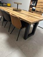 Eettafel, salontafel, tv-kast en wandkast, 6 eetkamerstoelen, Ophalen