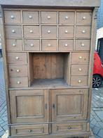 Oude apothekerskast grenen hout Zwaluw staart verbinding, Ophalen