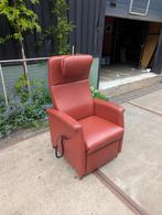 Fitform Sta- Op stoel vol leder in de kleur Bordeaux rood, Huis en Inrichting, Stoelen, Ophalen, Rood, Eén
