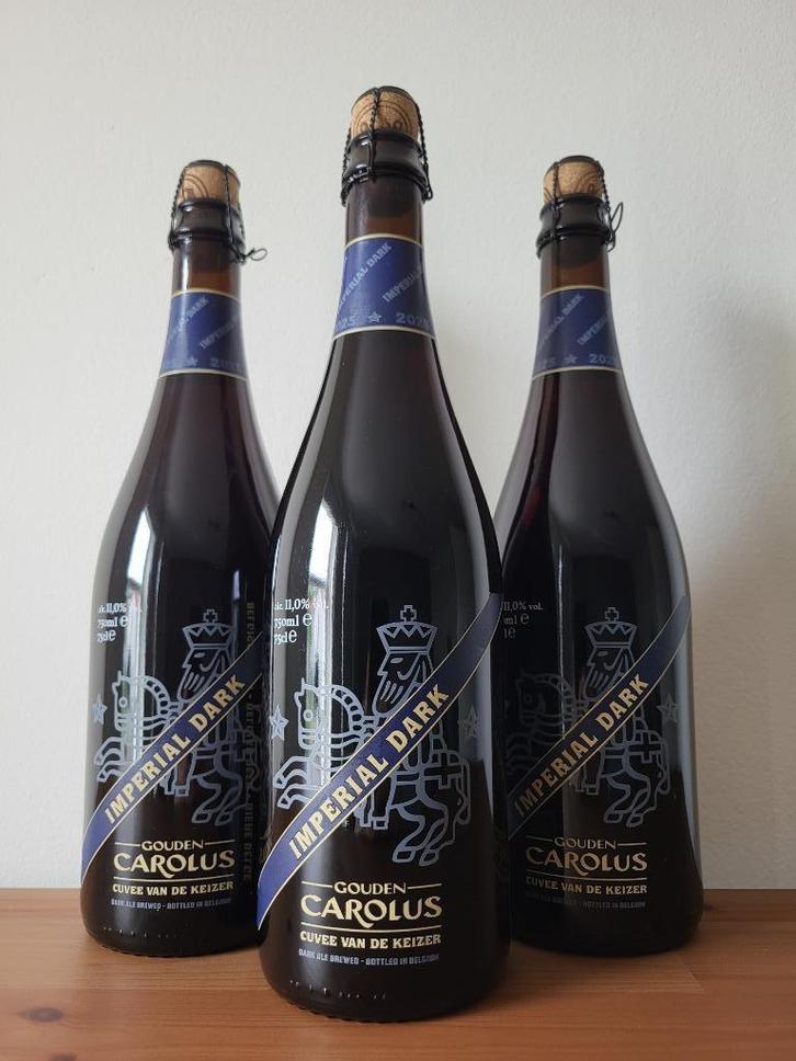 Gouden Carolus - Imperial Dark - 75cl - Speciaalbier - Nieuw, Verzamelen, Biermerken, Nieuw, Flesje(s), Overige merken, Ophalen of Verzenden