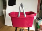 Makkelijke kleine draagbare Wasmand, Ophalen of Verzenden, Gebruikt, Rood, Overige typen