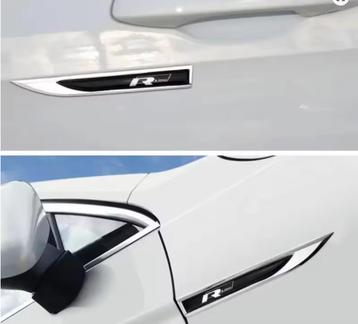 Volkswagen R-Line Spatbord Embleem Links & Rechts - Nieuw beschikbaar voor biedingen