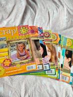 Scrap! Tijdschriften 10 stuks., Hobby en Vrije tijd, Scrapbooking, Ophalen, Zo goed als nieuw, Album of Boek, Scrap