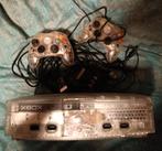 Xbox Crystal met 2 controllers en 10 games, 2 spelers, Ophalen of Verzenden, Zo goed als nieuw, Vanaf 3 jaar