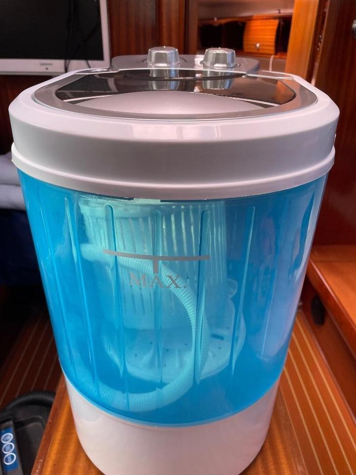 MINI WASMACHINE MET CENTRIFUGE Z.G.A.N., Caravans en Kamperen, Kampeeraccessoires, Zo goed als nieuw, Ophalen of Verzenden