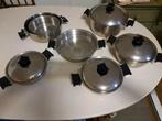 Pannenset van Rena Ware USA, Ophalen, Gebruikt, Rvs, Pannenset