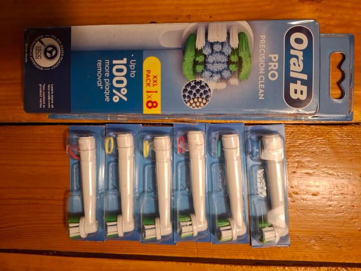 Oral-B Pro Precision Clean Opzetborstels - 6 stuks, Sieraden, Tassen en Uiterlijk, Uiterlijk | Mondverzorging, Nieuw, Opzetborstel