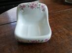 Roze gebloemd fonteintje incl. kraan en zeepbakje, Antiek en Kunst, Curiosa en Brocante, Ophalen