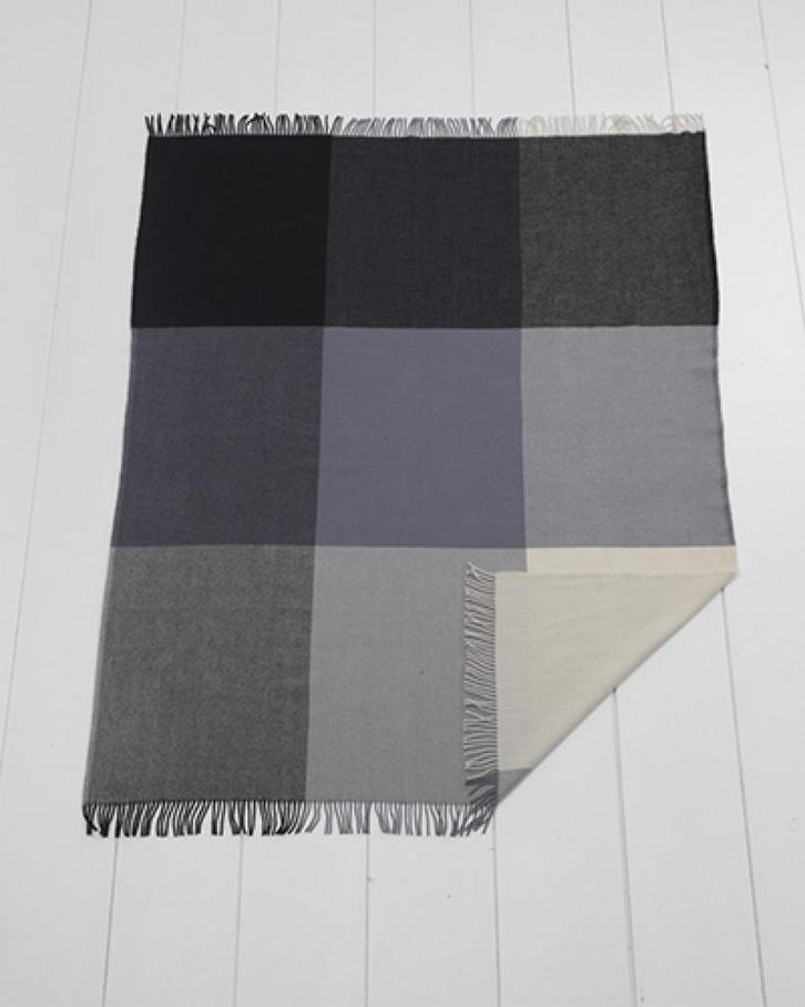 AaBe New York Merinowol Plaid, Huis en Inrichting, Woonaccessoires | Plaids en Woondekens, Nieuw, Ophalen of Verzenden