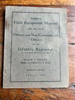 WO1 Amerikaans 1918 Field Equipment manual uitrusting AEF, Amerika, Verzenden, Boek of Tijdschrift, Landmacht