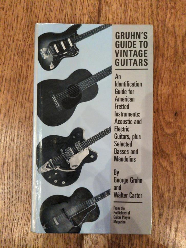 Gruhn's Guide to Vintage Guitars - Naslaggids, Boeken, Muziek, Gelezen, Instrument, Ophalen of Verzenden