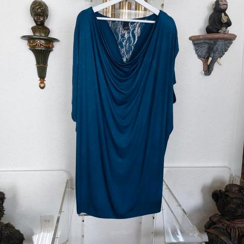 Top/Tuniek van het merk Adia.  Maat L. (50/52), Kleding | Dames, Grote Maten, Nieuw, Blouse of Tuniek, Blauw, Verzenden