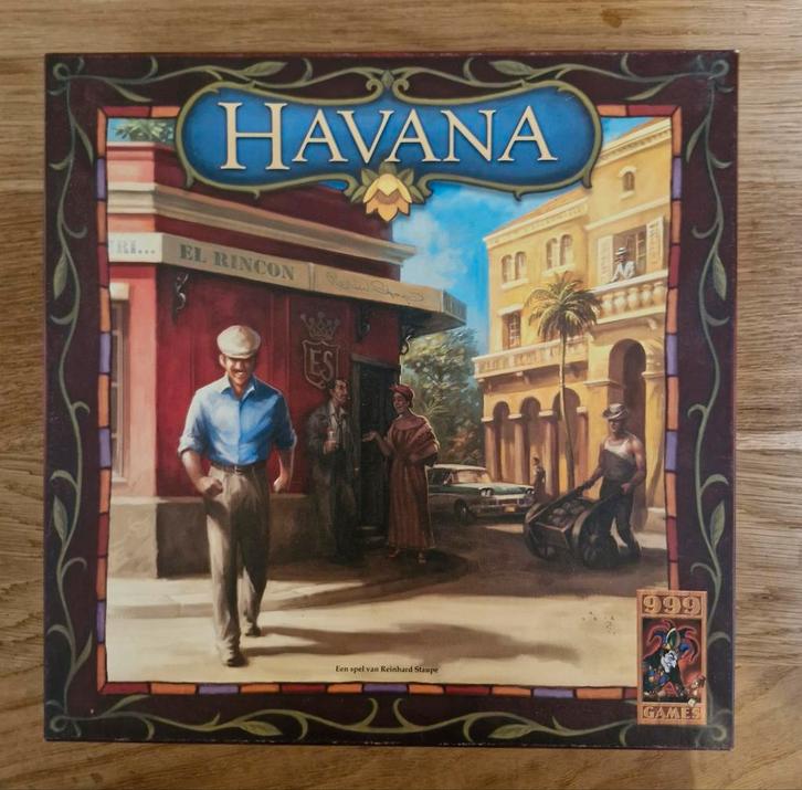999games bordspel Havana over wederopbouw Cuba, Hobby en Vrije tijd, Gezelschapsspellen | Bordspellen, Zo goed als nieuw, Ophalen of Verzenden