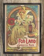 ALPHONSE MUCHA Fox-Land Rum Jugendstil Poster in Lijst, Verzenden