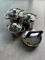 Ketelset met fluitketel, Caravans en Kamperen, Ophalen of Verzenden, Zo goed als nieuw