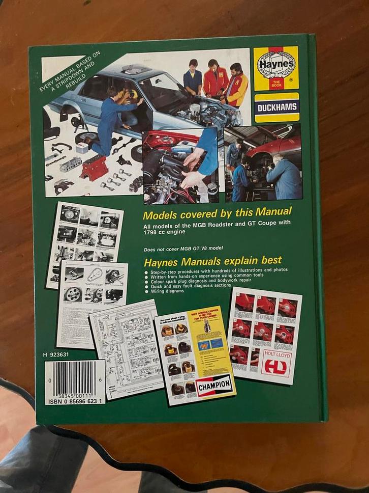 MGB Werkplaatsboek - Haynes Manual, Boeken, Auto's | Boeken, Gelezen, Overige merken, Ophalen of Verzenden