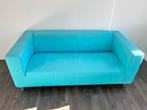Ikea Klippan bank met lichtblauwe hoes, Huis en Inrichting, Banken | Bankstellen, Ophalen, Gebruikt, 150 tot 200 cm, Driepersoons