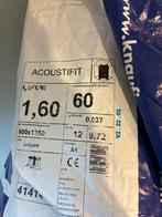 6x Isolatie - 60mm dik - Acoustifit, 4 tot 8 cm, Nieuw, Ophalen of Verzenden, Minder dan 5 m²