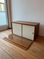 Vintage Poul Cadovius Royal System teak schuifkast, Huis en Inrichting, Kasten | Wandmeubels, Ophalen, Met deur(en), Teakhout