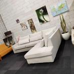 Hoekbank | Teddy stof | Beige | 320x245 | Bank | Bankstel, Gebruikt, Modern design teddy stof hoekbank bank bankstel sofa, Hoekbank