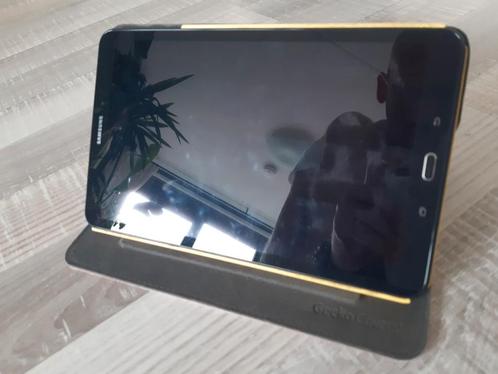 Samsung tablet defecte accu,  met leder hoes Gecko, Computers en Software, Android Tablets, Niet werkend, 10 inch, 16 GB, Ophalen of Verzenden