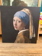 Schilderij “meisje met de parel”, Huis en Inrichting, Ophalen of Verzenden, Gebruikt