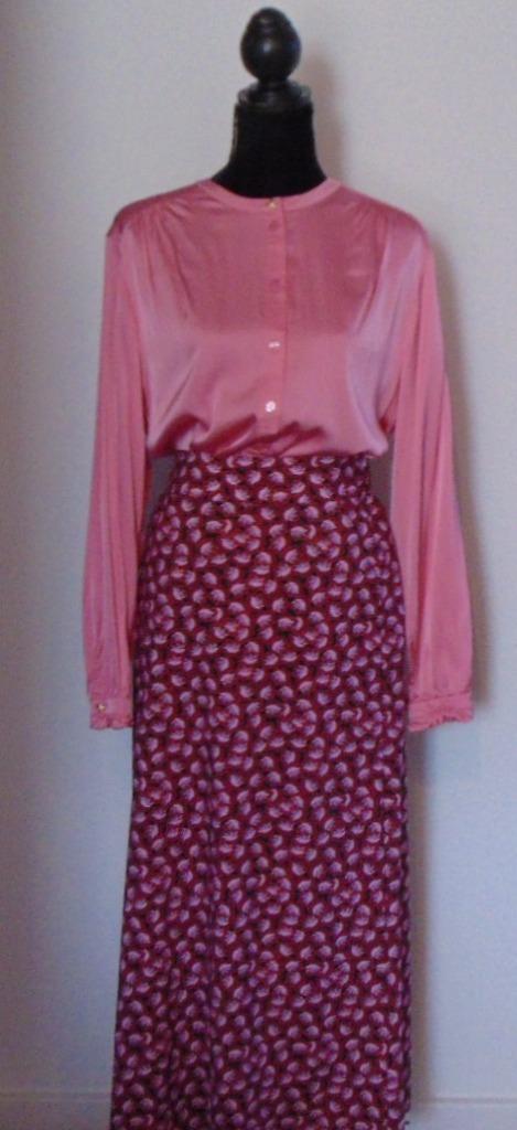 Travel rok Studio Anneloes maat M, Kleding | Dames, Rokken, Zo goed als nieuw, Maat 38/40 (M), Roze, Onder de knie, Ophalen of Verzenden