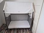 Bed. Commode kast. Stokke set.  Mooi. grijs., Kinderen en Baby's, Gebruikt, Ophalen, Matras