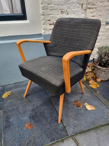 Vintage Cocktailstoel / Fauteuil beschikbaar voor biedingen