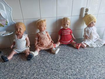 Wildebras Papier Maché Poppen - 4 Stuks beschikbaar voor biedingen
