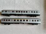 Twee Rico H0 DB Personenrijtuigen, Gebruikt, Gelijkstroom, Fleischmann, Wagon