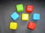 7 stapelbare speelblokken in zgan / nwstaat, Ophalen of Verzenden, Zo goed als nieuw, Overige typen
